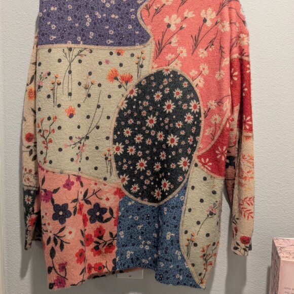 One Size Cotton and Wool Funky Sweater - Picture 4 of 5